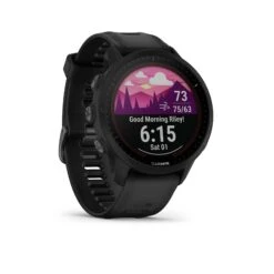 Garmin | Forerunner 955 Solar Smartwatch - Black -Sportswear Promotions 010 02638 20 Garmin Forerunner955Solar front4