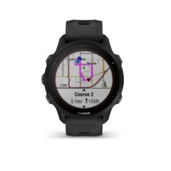 Garmin | Forerunner 955 Solar Smartwatch - Black -Sportswear Promotions 010 02638 20 Garmin Forerunner955Solar map