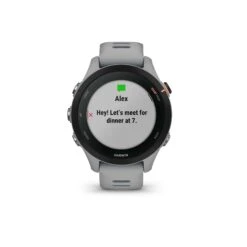 Garmin | Forerunner 255S Smartwatch - Powder Grey -Sportswear Promotions 010 02641 12 Garmin Forerunner255s front9