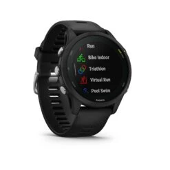 Garmin | Forerunner 255 Music Smartwatch - Black -Sportswear Promotions 010 02641 30 Garmin Forerunner255M front4