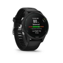 Garmin | Forerunner 255 Music Smartwatch - Black -Sportswear Promotions 010 02641 30 Garmin Forerunner255M front5