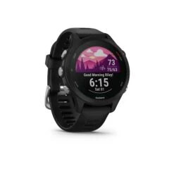Garmin | Forerunner 255S Music Smartwatch - Black -Sportswear Promotions 010 02641 32 Garmin Forerunner255Ms front4