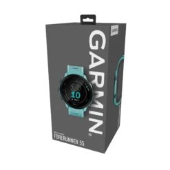 Garmin | Forerunner 55 Running Watch - Aqua -Sportswear Promotions 0100256202 garmin forerunner55 package