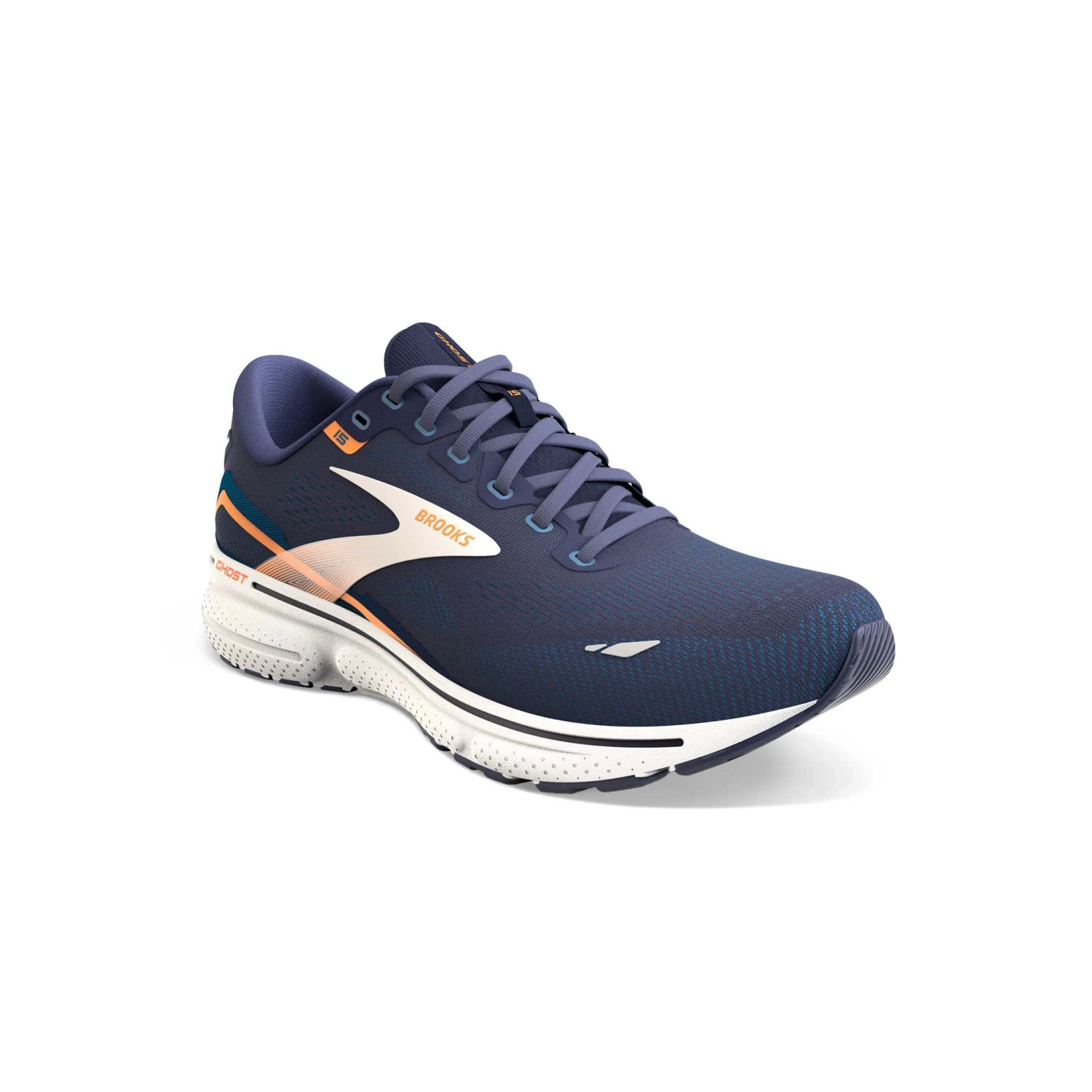Brooks | Men's Ghost 15 Running Shoes - Peacoat 2 Brooks | Men's Ghost 15 Running Shoes - Peacoat - Image 2