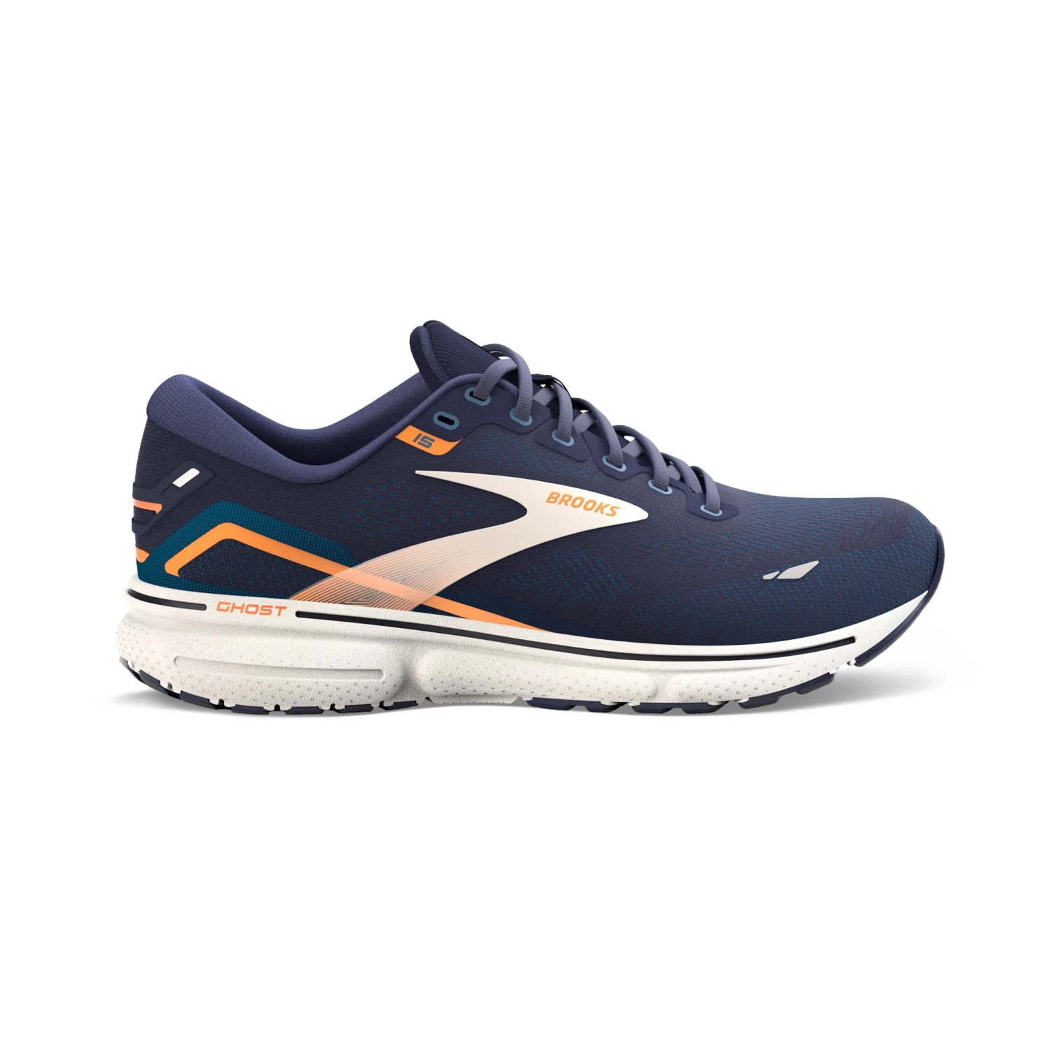 Brooks | Men's Ghost 15 Running Shoes - Peacoat 1 Brooks | Men's Ghost 15 Running Shoes - Peacoat