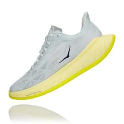 Hoka One One Hoka | Women's Carbon X 2 Running Shoes - Blue Flower -Sportswear Promotions 1113527BFLG F hoka carbonx2 leftangle