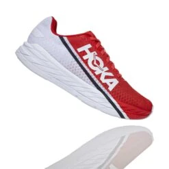 Hoka One One Hoka | Unisex Rocket X Running Shoes - Fiesta -Sportswear Promotions 1113532FTBC U hoka rocketx angleright