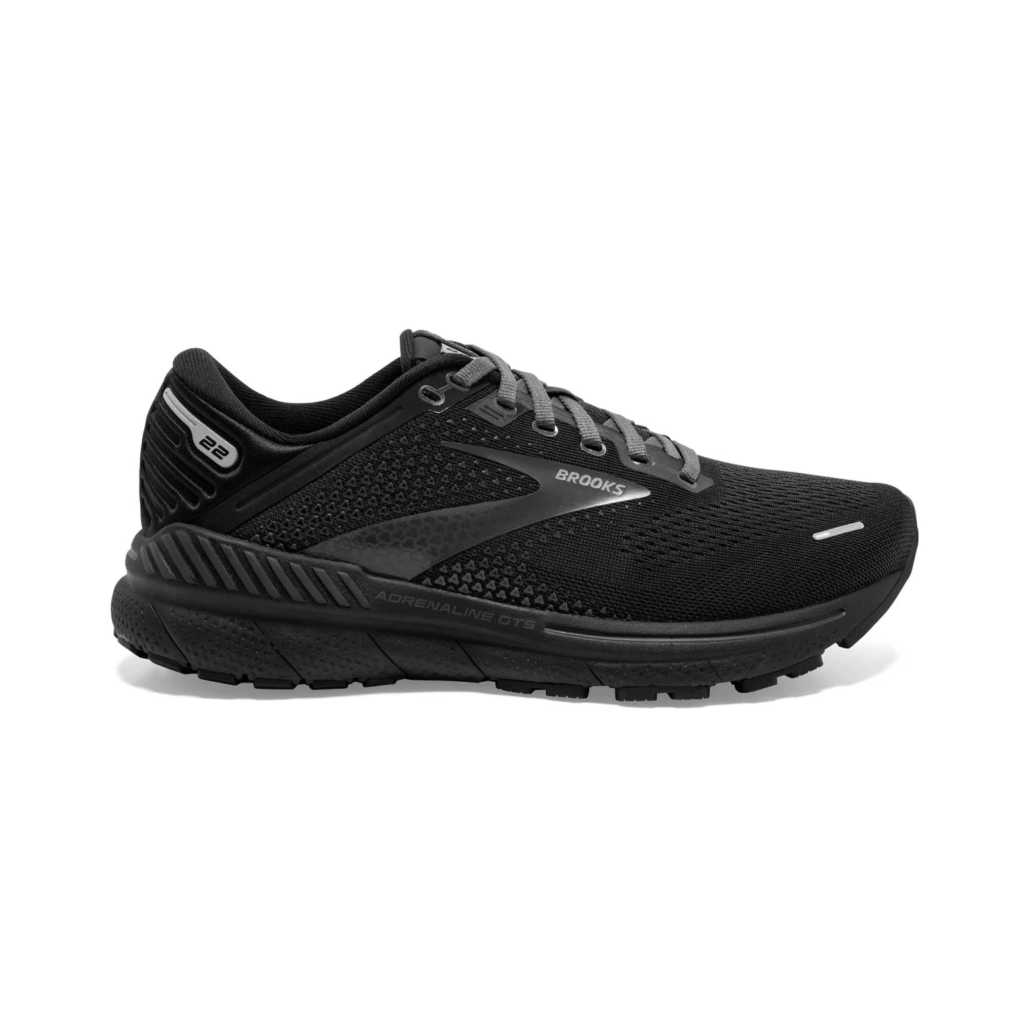 Brooks | Women's Adrenaline GTS 22 Running Shoes - All Black 1 Brooks | Women's Adrenaline GTS 22 Running Shoes - All Black
