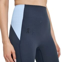On | Women's Movement 3/4 Tights - Navy -Sportswear Promotions 1WD10230900 W On Movement34Tight waistclose