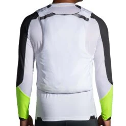 Brooks | Men's Run Visible Convertible Jacket -Sportswear Promotions 211406134 M Brooks RunVisibleConvertibleJacket back2
