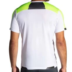 Brooks | Men's Run Visible Short Sleeve -Sportswear Promotions 211409134 M Brooks RunVisibleShortSleeve back