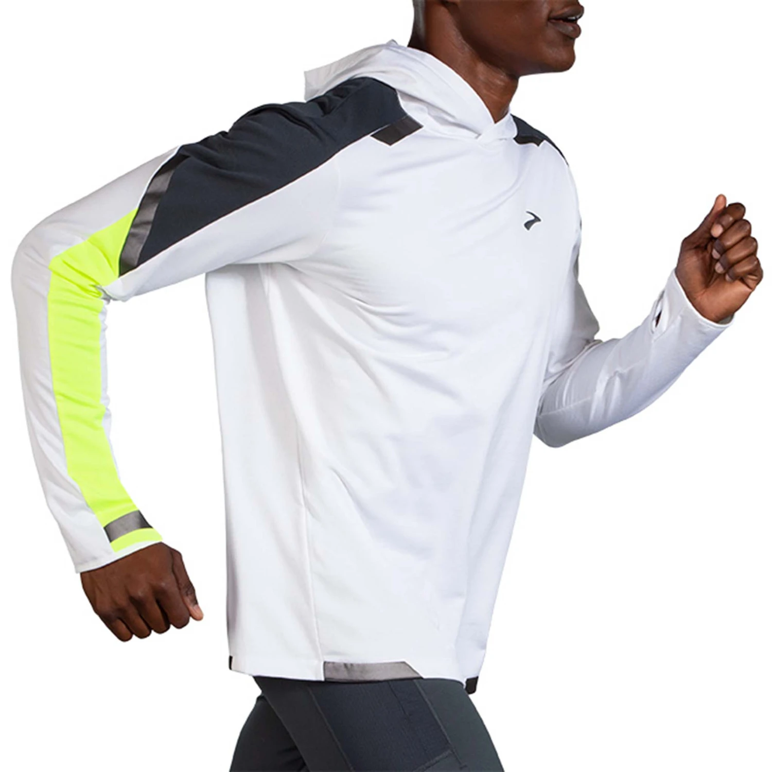 Brooks | Men's Run Visible Thermal Hoodie 3 Brooks | Men's Run Visible Thermal Hoodie - Image 3