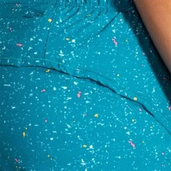 Brooks | Women's Chaser 5" 2-in-1 Short - Lagoon Speckle Print -Sportswear Promotions 221464486 W Brooks Chaser52 in 1Short detail