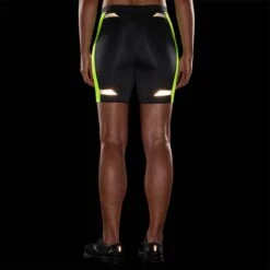 Brooks | Women's Run Visible 6" Short Tight -Sportswear Promotions 221565044 W Brooks RunVisibleinchShortTight backdark