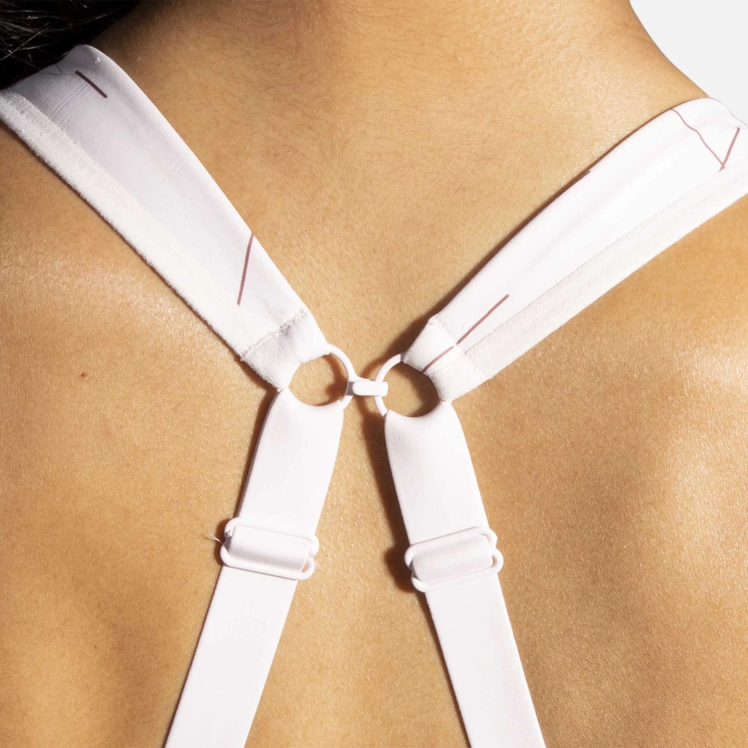 Brooks | Women's Drive Convertible Run Bra - Pink 5 Brooks | Women's Drive Convertible Run Bra - Pink - Image 5