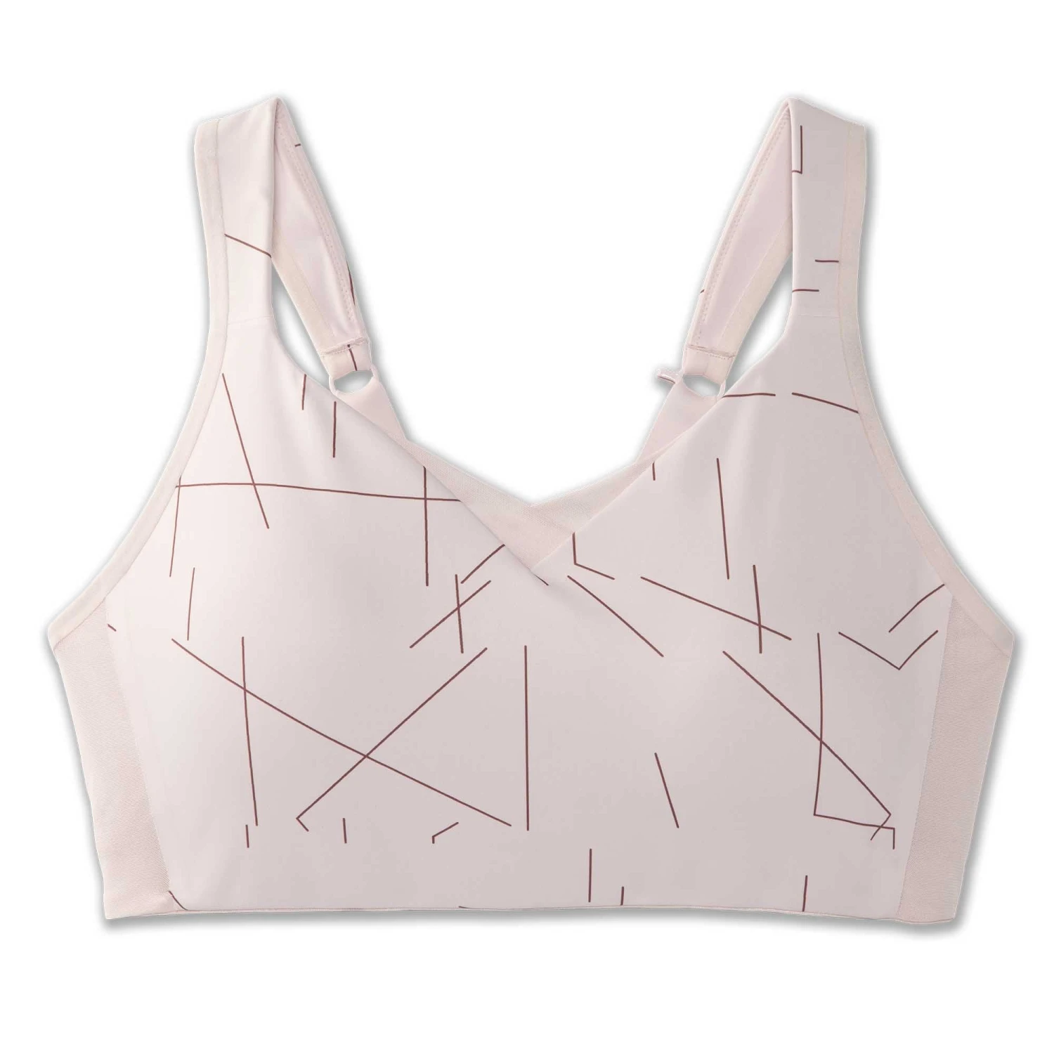 Brooks | Women's Drive Convertible Run Bra - Pink 9 Brooks | Women's Drive Convertible Run Bra - Pink - Image 9