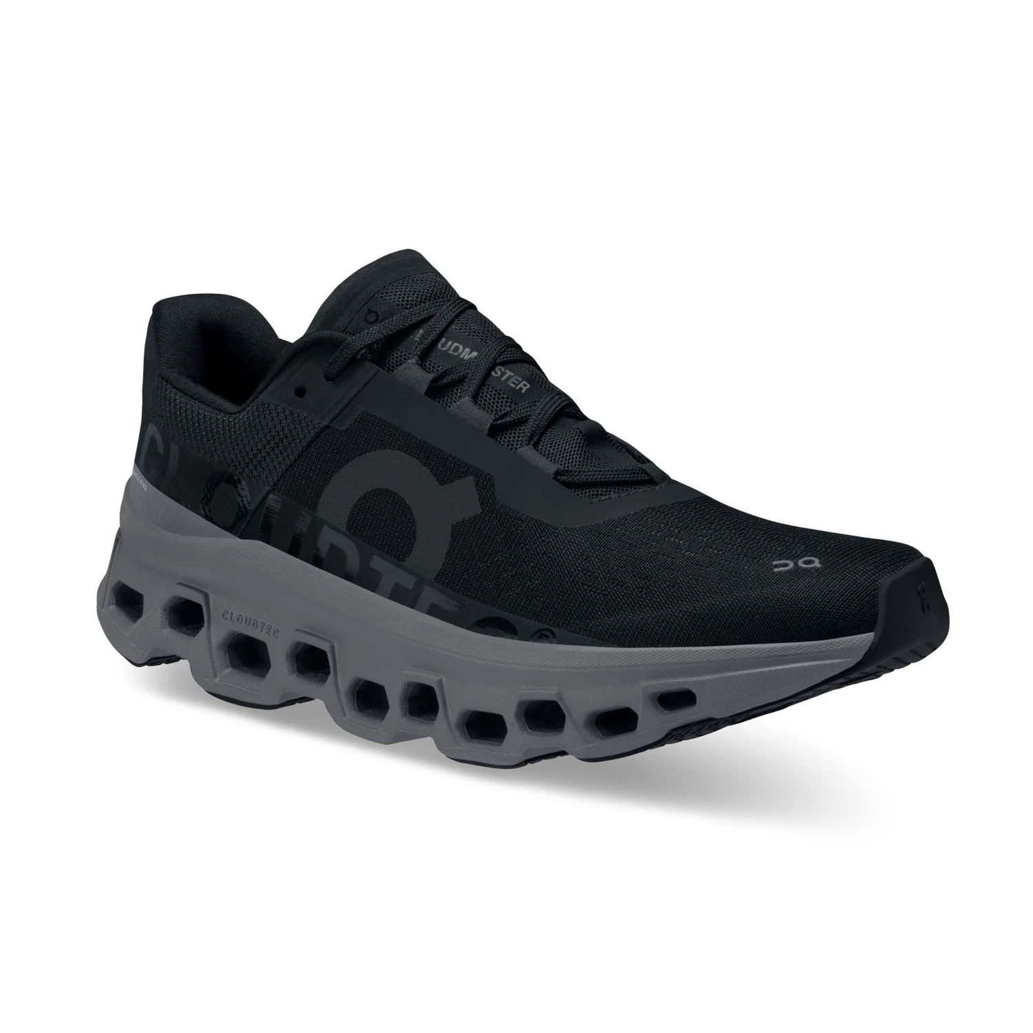 On | Women's Cloudmonster Running Shoes - Black 2 On | Women's Cloudmonster Running Shoes - Black - Image 2