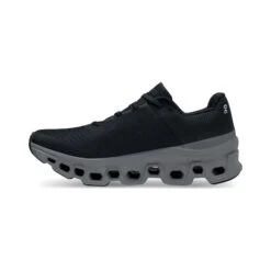 On | Women's Cloudmonster Running Shoes - Black 8 On | Women's Cloudmonster Running Shoes - Black -Sportswear Promotions 61.99024 W On Cloudmonster side2
