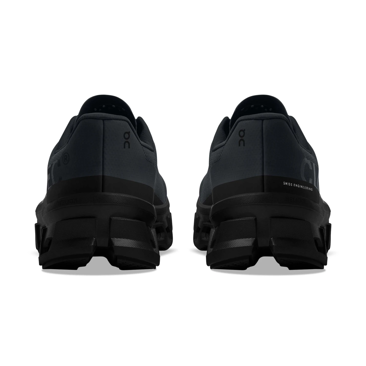 On | Men's Cloudmonster Running Shoes - All Black 4 On | Men's Cloudmonster Running Shoes - All Black - Image 4