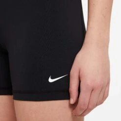 Nike | Women's Nike Pro 365 5 Inch Shorts - Black -Sportswear Promotions CZ9831 010 W Nike NP365Short5Inch side