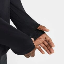 Nike | Men's Dri-FIT Element 1/4-Zip Running Top - Black -Sportswear Promotions DD4756 010 M Nike Dri FitElementTopHZ sleeve