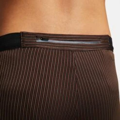 Nike | Men's Dri-Fit ADV Aeroswift Half Tight -Sportswear Promotions DM4622 014 M Nike Dri FitADVAeroswiftHalfTight backzip