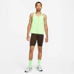 Nike | Men's Dri-Fit ADV Aeroswift Half Tight -Sportswear Promotions DM4622 014 M Nike Dri FitADVAeroswiftHalfTight frontfullbody