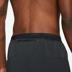Nike | Men's Dri-FIT Stride 5" Brief-Lined Running Shorts - Black -Sportswear Promotions DM4755 010 M Nike DFStrideShort5InBF backclose