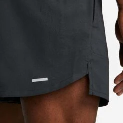 Nike | Men's Dri-FIT Stride 5" Brief-Lined Running Shorts - Black -Sportswear Promotions DM4755 010 M Nike DFStrideShort5InBF bottomclose