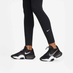 Nike | Women's One Dri-FIT High-Rise Leggings - Black 7 Nike | Women's One Dri-FIT High-Rise Leggings - Black -Sportswear Promotions DM7278 010 W Nike OneDFHRTight ankle