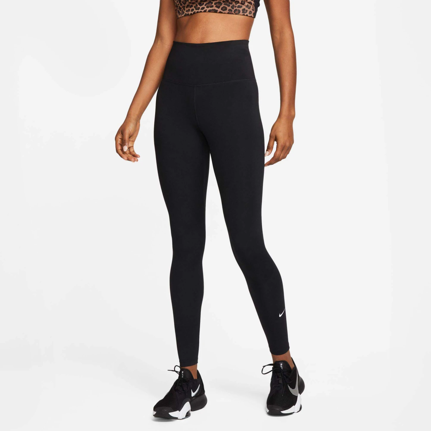 Nike | Women's One Dri-FIT High-Rise Leggings - Black 1 Nike | Women's One Dri-FIT High-Rise Leggings - Black