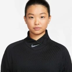 Nike | Women's TF Run Division Midlayer -Sportswear Promotions DM7553 010 W Nike TFRunDivisionMidlayer frontneck