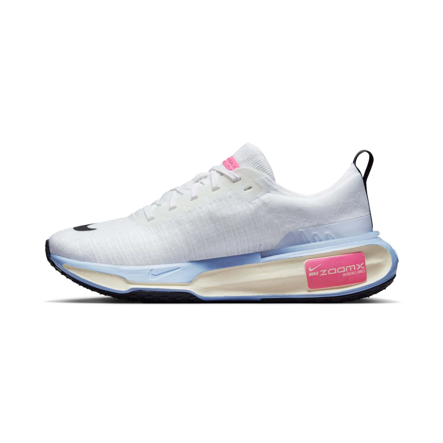 Nike | Men's ZoomX Invincible Run Flyknit 3 Running Shoes - White 2 Nike | Men's ZoomX Invincible Run Flyknit 3 Running Shoes - White - Image 2