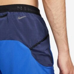 Nike | Men's Trail Second Sunrise 5" Brief-Lined Trail Shorts - Hyper Royal -Sportswear Promotions DV9311 405 M Nike DFTrailShort5Inch detail