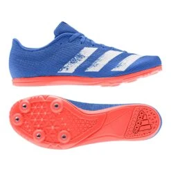 Adidas | Junior-Unisex Allroundstar Running Spikes - Glory Blue -Sportswear Promotions EG1207 J adidas allroundjspike dualview