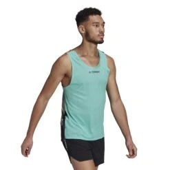 Adidas | Men's TERREX AGR Singlet GFX -Sportswear Promotions GL1205 M adidas agrsingletgfx modelwalking
