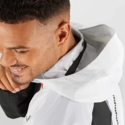 Salomon | Men's Bonatti Trail WP Jacket 14 Salomon | Men's Bonatti Trail WP Jacket -Sportswear Promotions LC1614200 M salomon bonattitrailwpjkt hooddetail