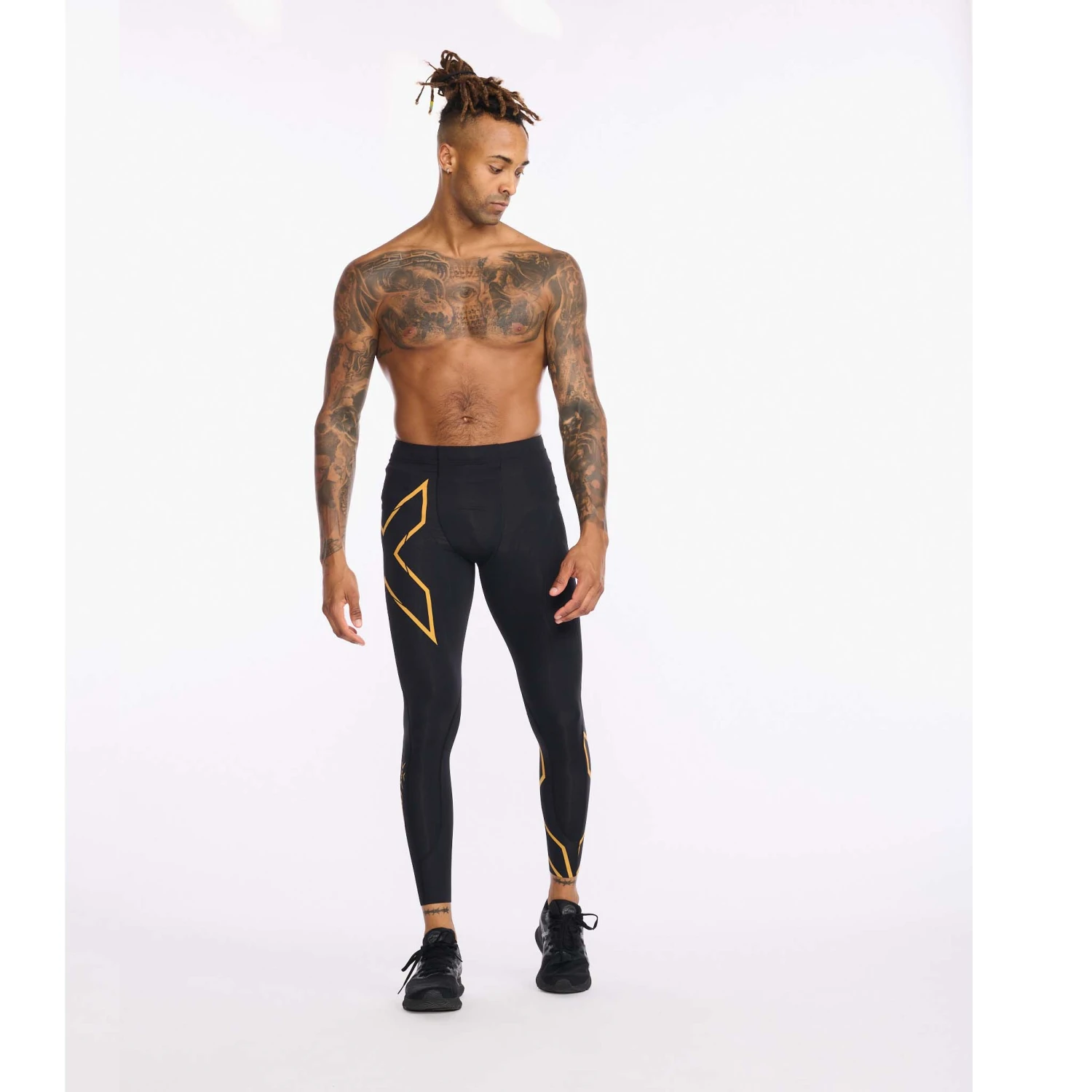 2XU | Men's Light Speed Compression Tight - Black 1 2XU | Men's Light Speed Compression Tight - Black