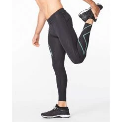 2XU | Men's Light Speed Compression Tights 10 2XU | Men's Light Speed Compression Tights -Sportswear Promotions MA5305bblksgf M 2xu lightspeedcomptights modelside