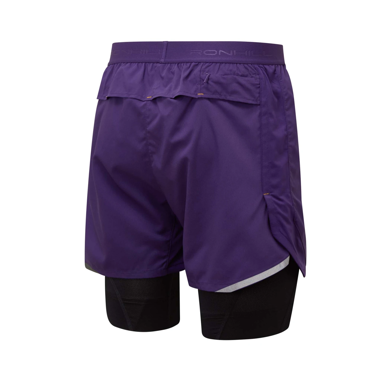 Ronhill | Men's Tech Revive 5" Twin Short - Imperial 2 Ronhill | Men's Tech Revive 5" Twin Short - Imperial - Image 2