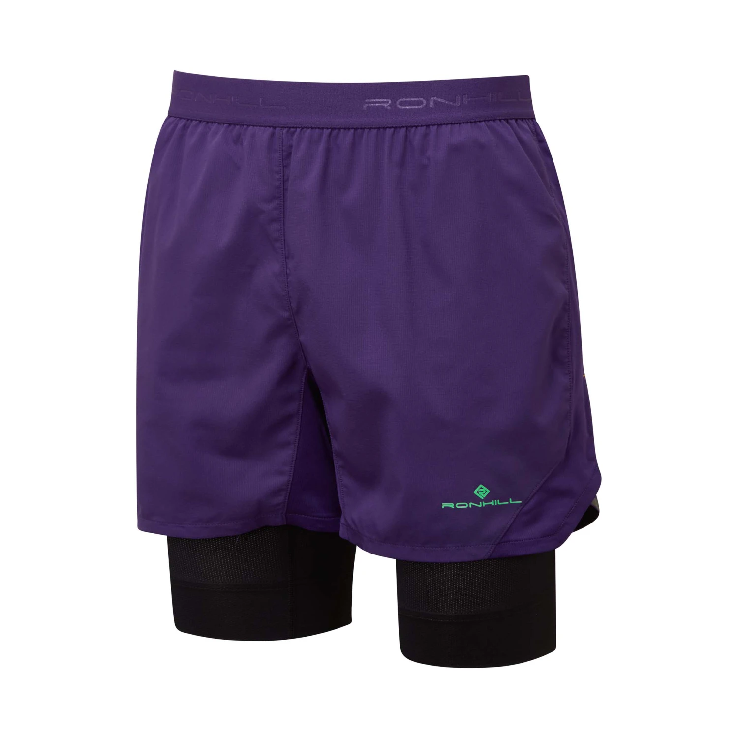 Ronhill | Men's Tech Revive 5" Twin Short - Imperial 1 Ronhill | Men's Tech Revive 5" Twin Short - Imperial