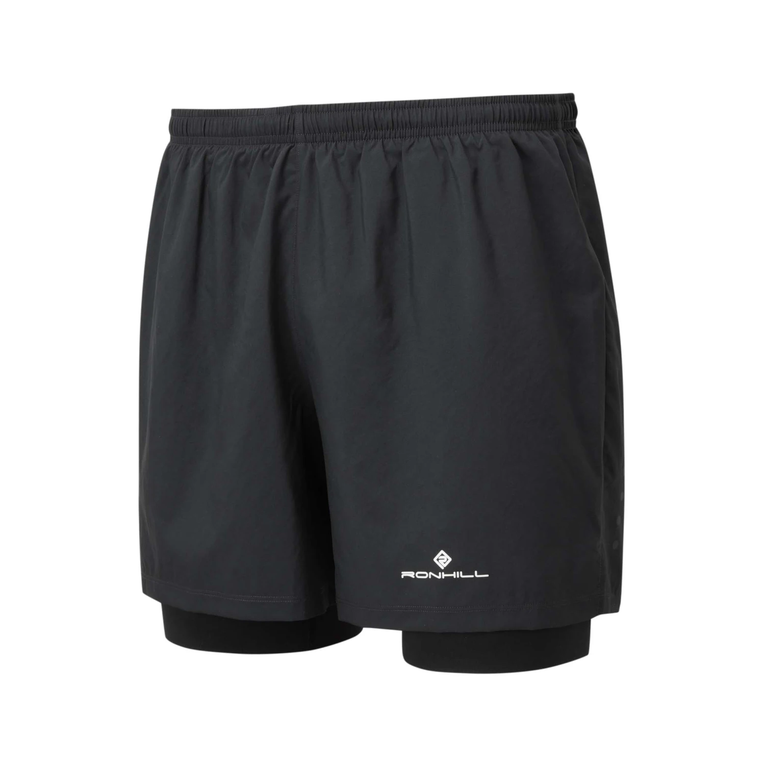 Ronhill | Men's Core Twin Short - Black 1 Ronhill | Men's Core Twin Short - Black