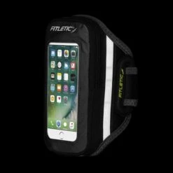 Fitletic | Unisex Forte Running Arm Band -Sportswear Promotions forte black reflector 2